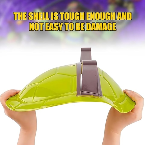 New Turtle Shell Halloween Costume Set for Kids Green - Picture 4 of 5